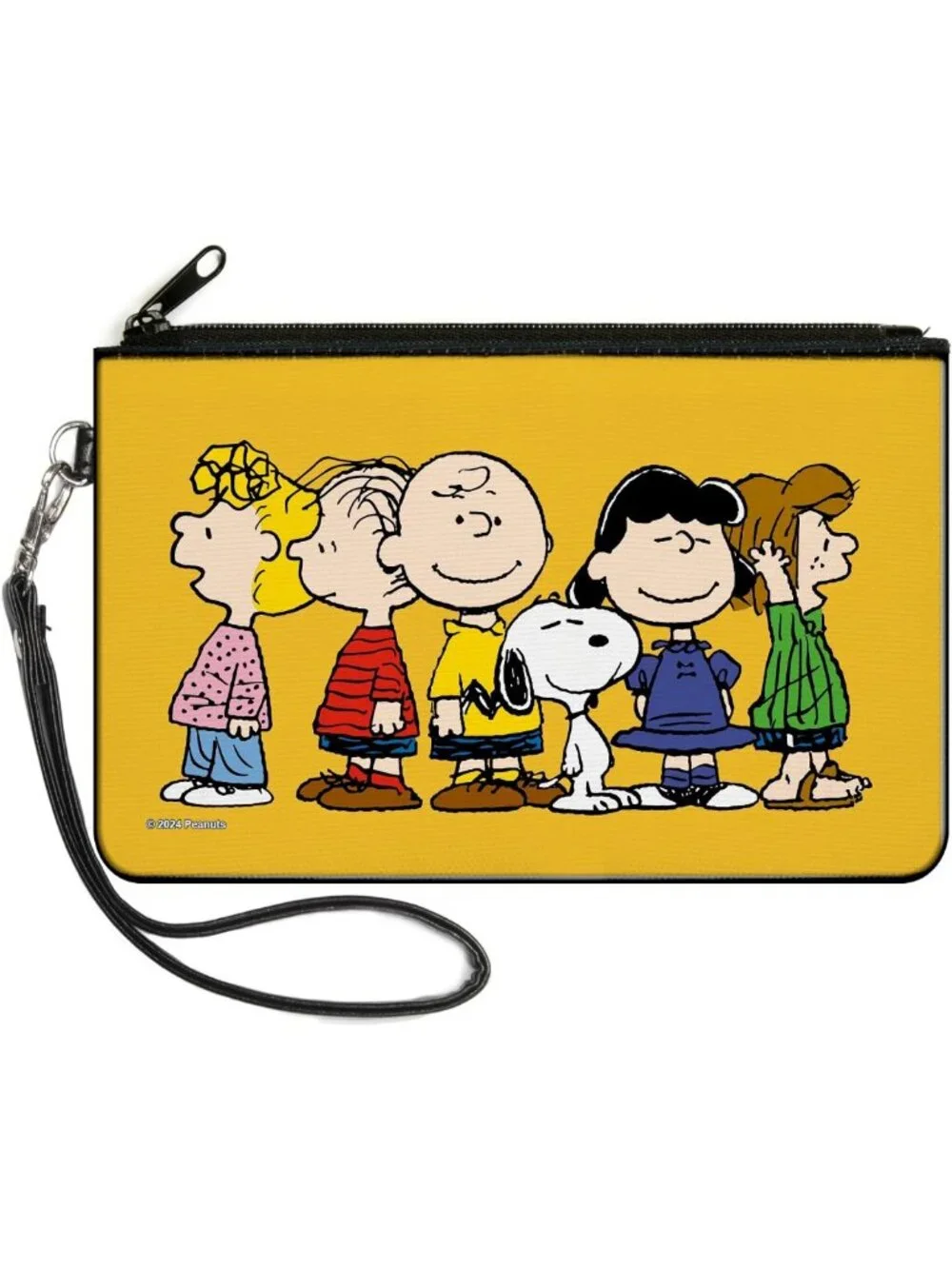 Peanuts Canvas Zipper Wallet - Cute Cartoon Design, Durable & Stylish Accessory